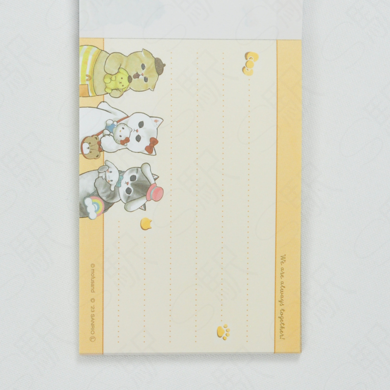 Sun-Star Stationery Mini Memo Pad mofusand x Sanrio [S2840995] - Plush